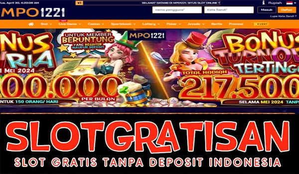 Mpo1221 Freebet Gratis Rp 15.000 Tanpa Deposit