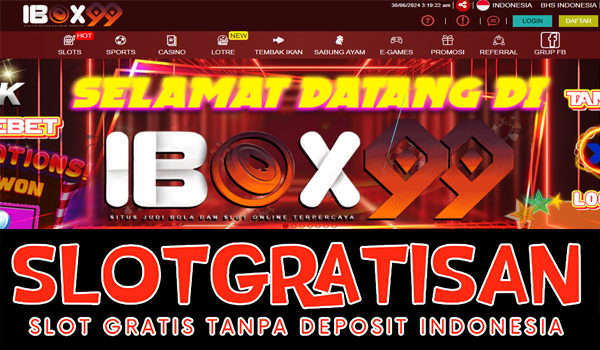 Ibox99 Freebet Gratis Rp 15.000 Tanpa Deposit