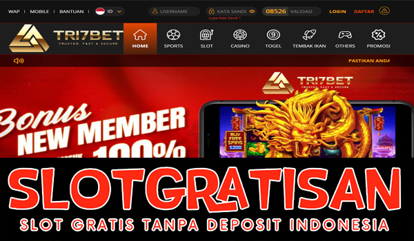 Tri7bet Freebet Gratis Rp 15.000 Tanpa Deposit
