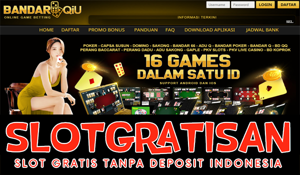 Bandarqiu Freebet Gratis Rp 15.000 Tanpa Deposit