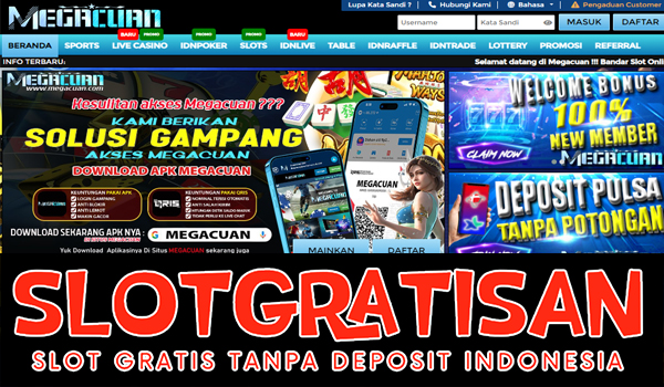 Megacuan Freebet Gratis Rp 15.000 Tanpa Deposit