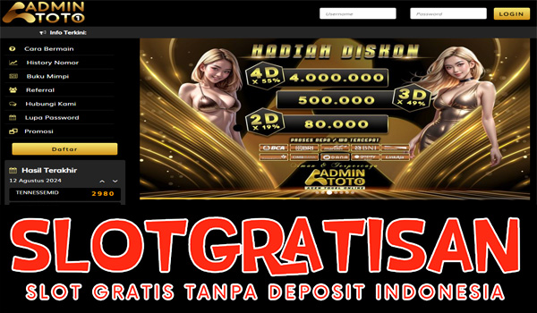 Admintoto Freebet Gratis Rp 15.000 Tanpa Deposit