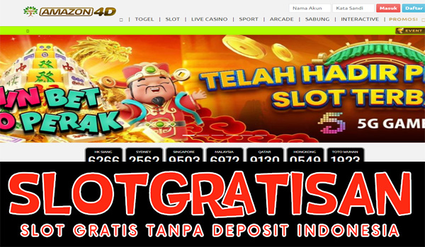 Amazon4d Freebet Gratis Rp 15.000 Tanpa Deposit