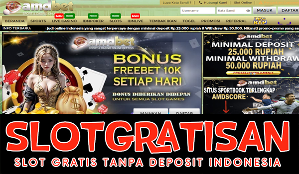 Amdbet Freebet Gratis Rp 15.000 Tanpa Deposit