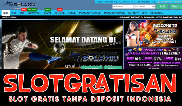 Bolahiu Freebet Gratis Rp 15.000 Tanpa Deposit