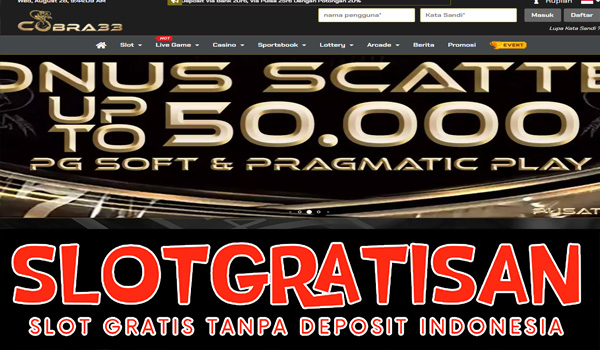 Cobra33 Freebet Gratis Rp 15.000 Tanpa Deposit