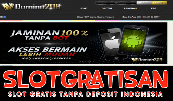 Domino206 Freebet Gratis Rp 15.000 Tanpa Deposit