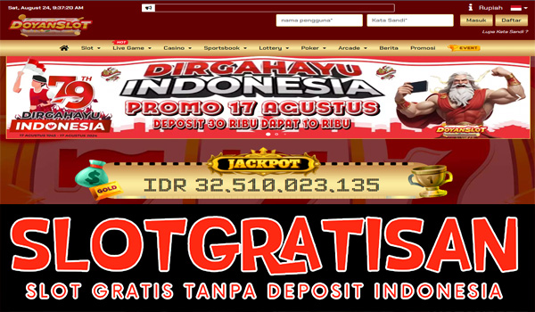 Doyanslot Freebet Gratis Rp 15.000 Tanpa Deposit