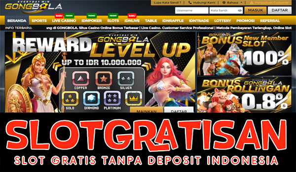 Gongbola Freebet Gratis Rp 15.000 Tanpa Deposit