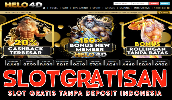 Helo4d Freebet Gratis Rp 15.000 Tanpa Deposit