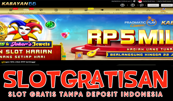 Kabayan55 Freebet Gratis Rp 15.000 Tanpa Deposit