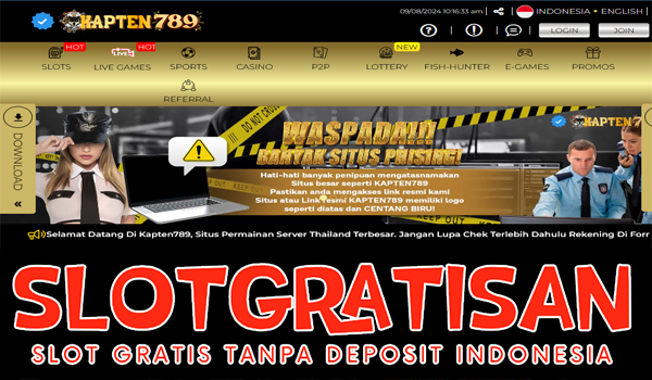 Kapten789 Freebet Gratis Rp 15.000 Tanpa Deposit