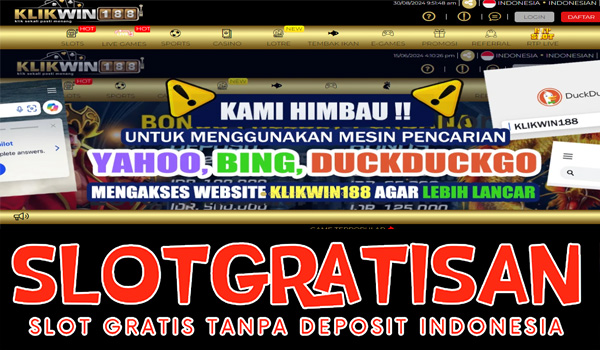 Klikwin188 Freebet Gratis Rp 15.000 Tanpa Deposit