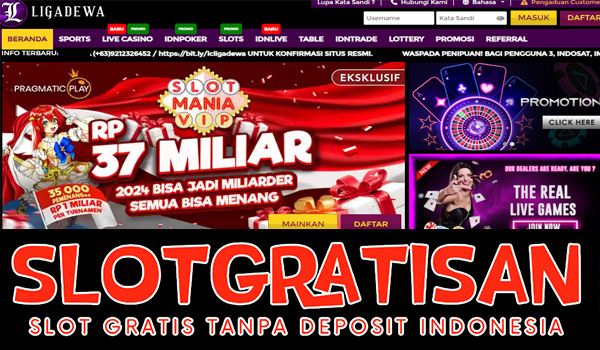 Ligadewa Freebet Gratis Rp 15.000 Tanpa Deposit