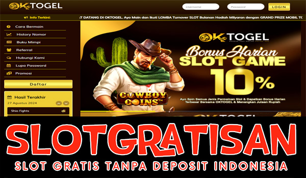 Oktogel Freebet Gratis Rp 15.000 Tanpa Deposit