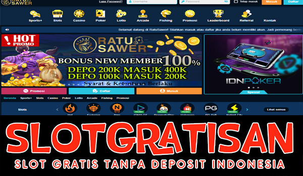 Ratusawer Freebet Gratis Rp 15.000 Tanpa Deposit