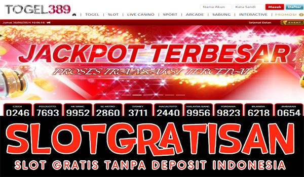 slotgratisanTOGEL389