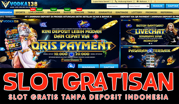 Vodka138 Freebet Gratis Rp 15.000 Tanpa Deposit