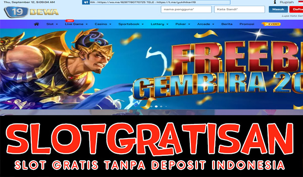 19dewa Freebet Gratis Rp 15.000 Tanpa Deposit