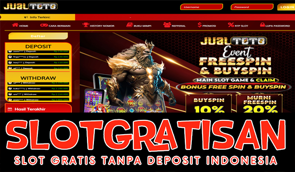 Jualtoto Freebet Gratis Rp 15.000 Tanpa Deposit