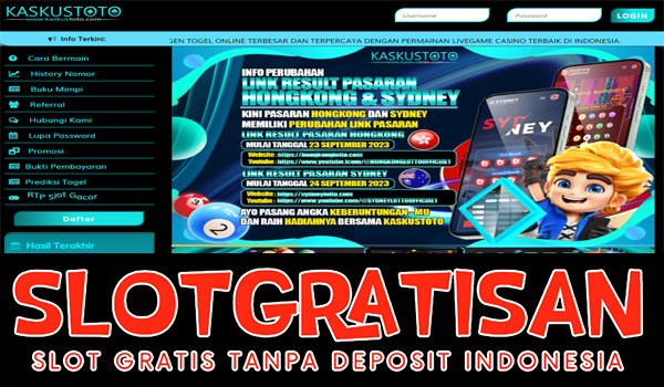 Kaskustoto Freebet Gratis Rp 15.000 Tanpa Deposit