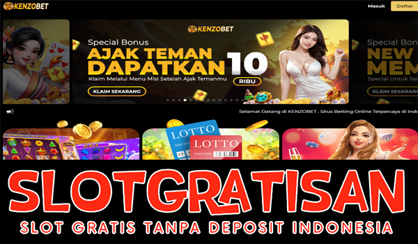 Kenzobet Freebet Gratis Rp 15.000 Tanpa Deposit