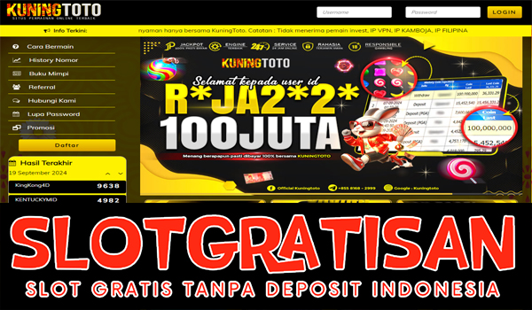 Kuningtoto Freebet Gratis Rp 15.000 Tanpa Deposit