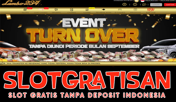 Lambo234 Freebet Gratis Rp 15.000 Tanpa Deposit