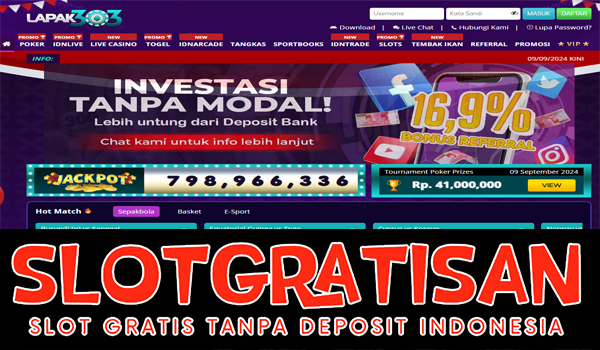 Lapak303 Freebet Gratis Rp 15.000 Tanpa Deposit