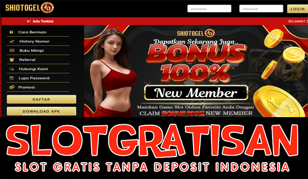 slotgratisanSHIOTOGEL4D