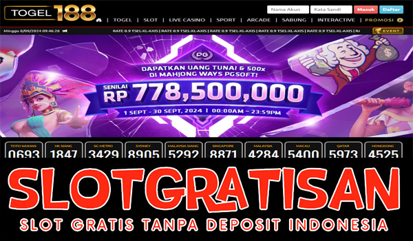 Togel188 Freebet Gratis Rp 15.000 Tanpa Deposit