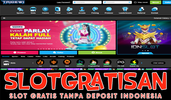 Tridewi Freebet Gratis Rp 15.000 Tanpa Deposit