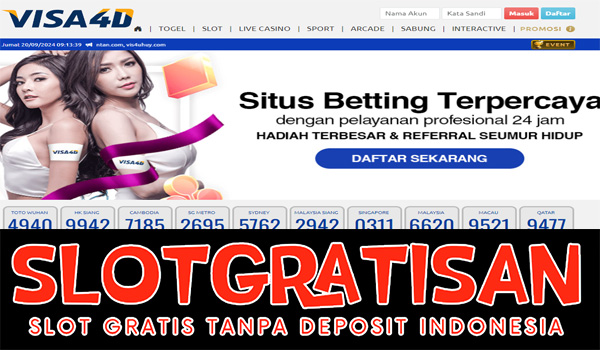 slotgratisanVISA4D