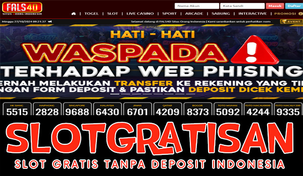 Fals4d Freebet Gratis Rp 15.000 Tanpa Deposit