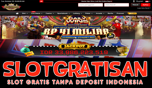 Mastermpo Freebet Gratis Rp 15.000 Tanpa Deposit