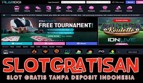 Pilar1001 Freebet Gratis Rp 15.000 Tanpa Deposit