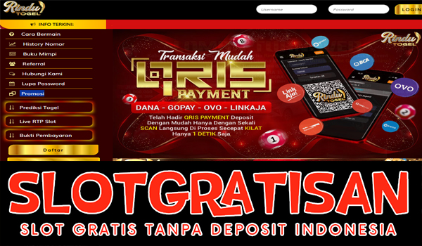 Rindutogel Freebet Gratis Rp 15.000 Tanpa Deposit