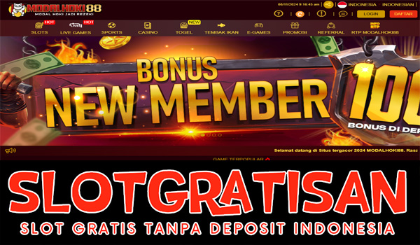 Modalhoki88 Freebet Gratis Rp 15.000 Tanpa Deposit